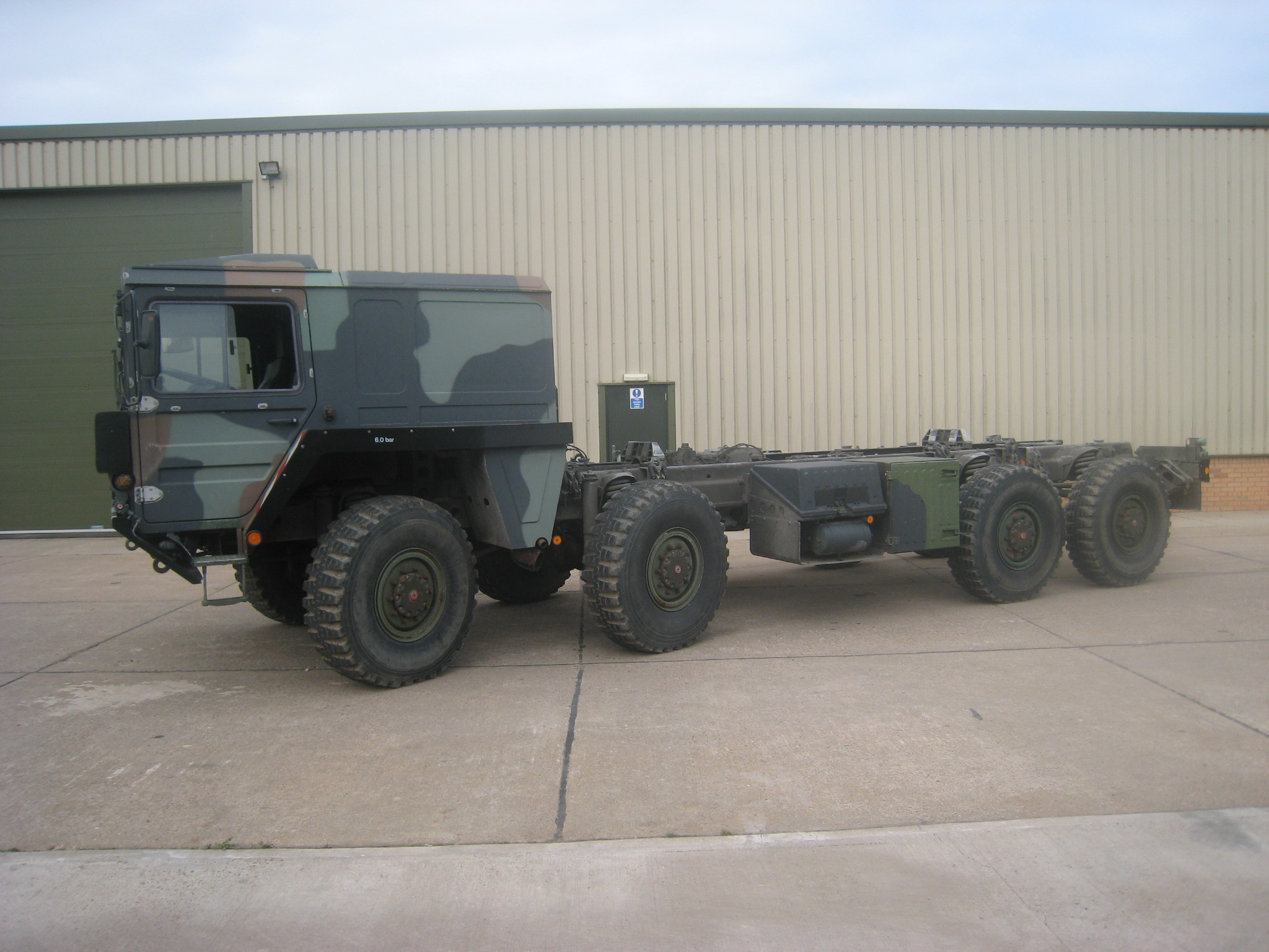 MAN Kat A1 15t 8×8 Chassis cab