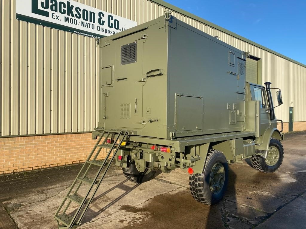 Mercedes Unimog U1300L Box Vehicle RHD Turbo