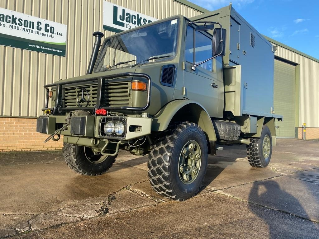 Mercedes Unimog U1300L Box Vehicle RHD Turbo