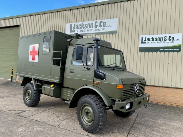 Mercedes Benz Unimog U1300L 4×4 Medical Ambulance