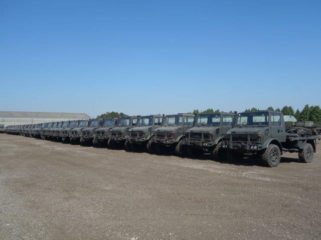 Mercedes Unimog U1300L Turbo RHD with Winch