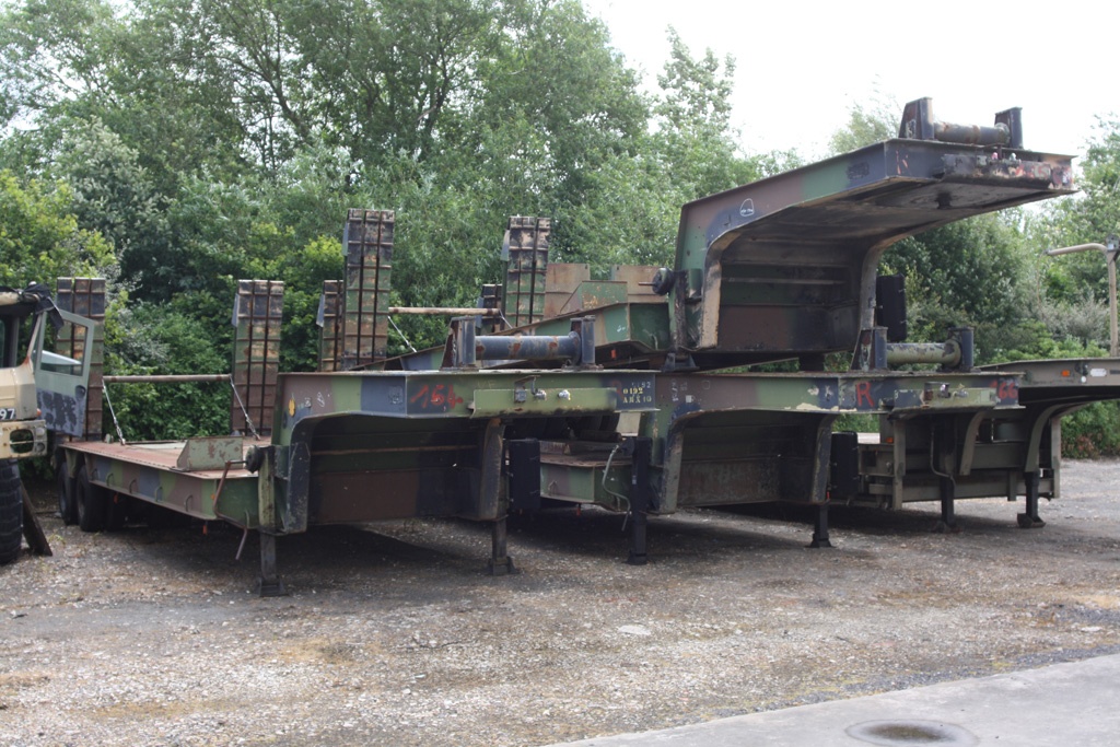 Nicolas 45,000 kg Semi Low Loader Trailer