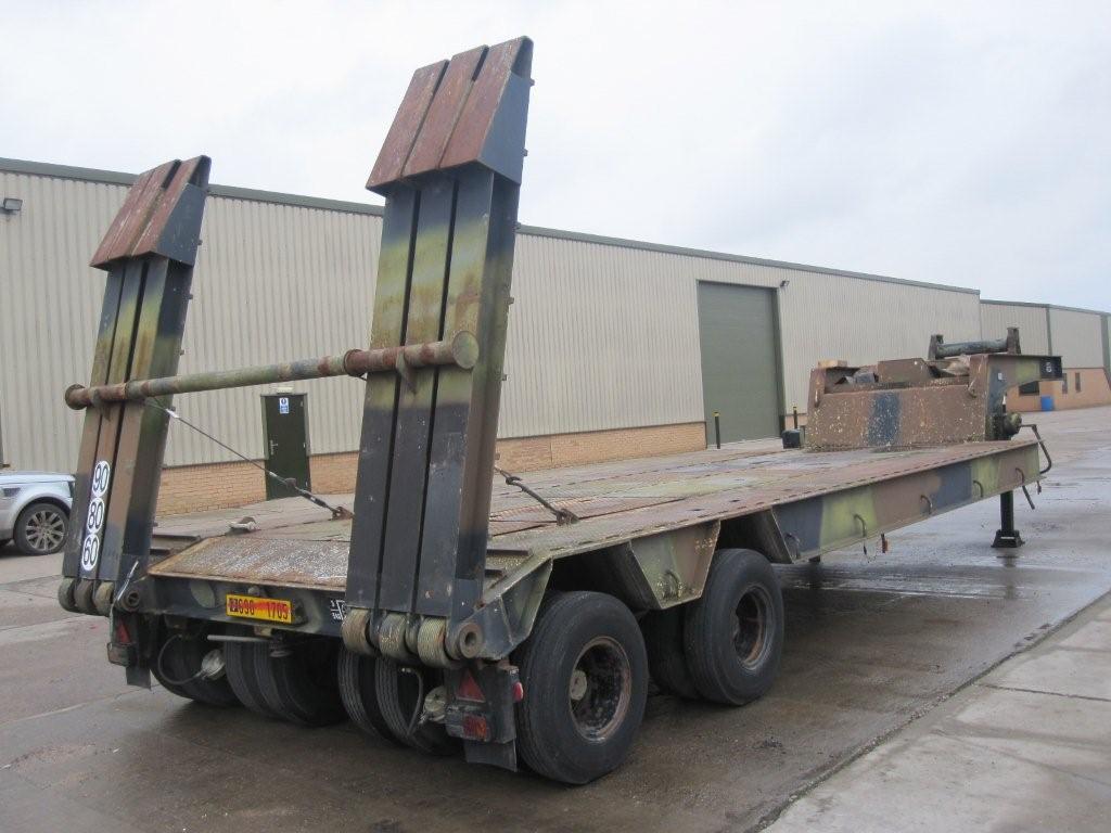Nicolas 45,000 kg Semi Low Loader Trailer