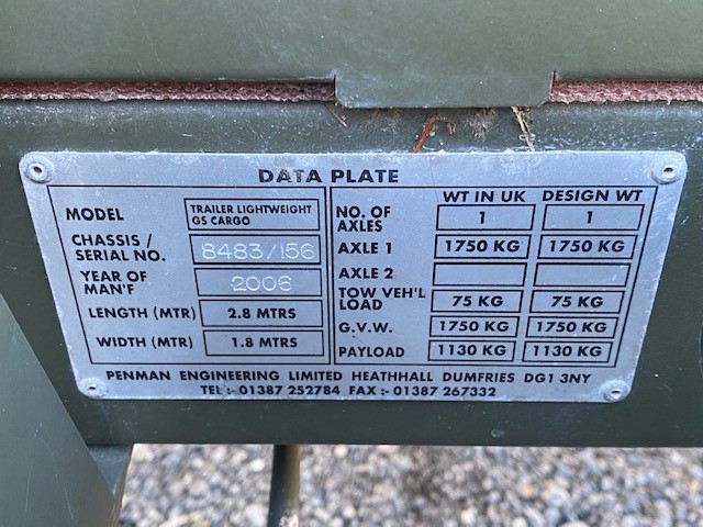 Penman cargo trailer
