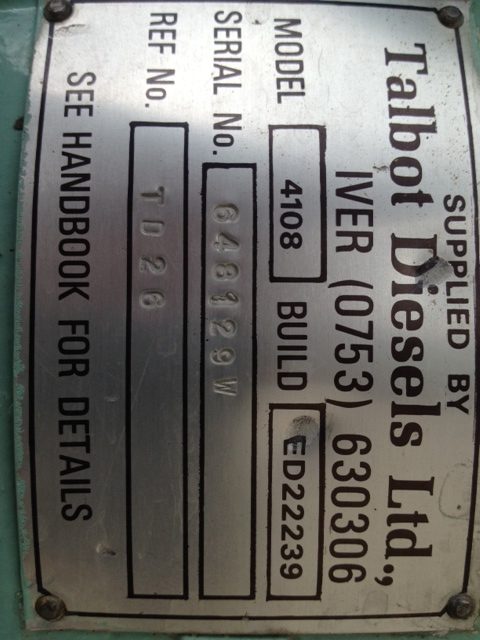 Perkins 4108 Diesel Engine