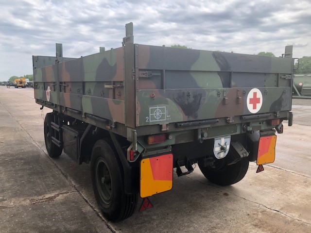 Schmitz 2 Axle Draw Bar Cargo Trailer