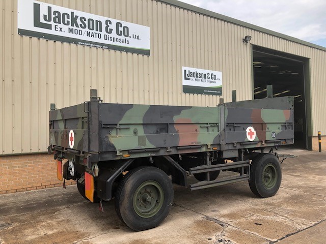 Schmitz 2 Axle Draw Bar Cargo Trailer