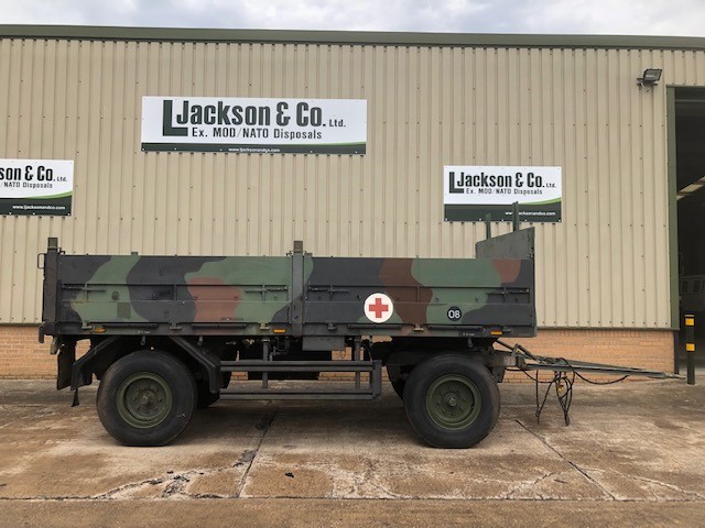 Schmitz 2 Axle Draw Bar Cargo Trailer