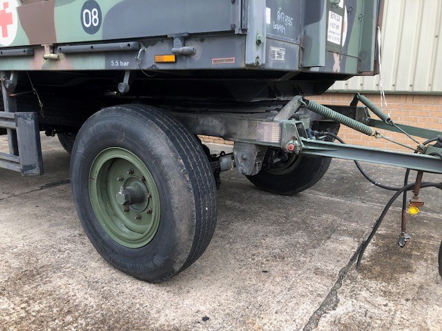Schmitz 2 Axle Draw Bar Cargo Trailer