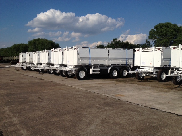 Schmitz Tri Axle Draw Bar Trailer