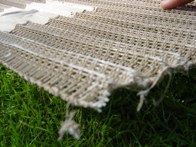 Self recovery trackway matting