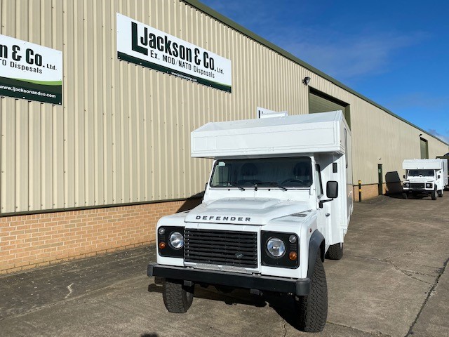 Unused Land Rover Defender 130 LHD Box Vehicle