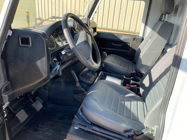 Unused Land Rover Defender 130 LHD Box Vehicle