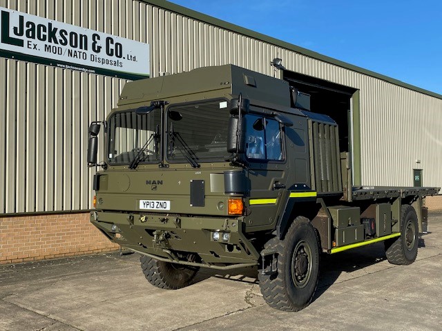 Unused MAN HX60 4×4 Cargo Truck Road Registered