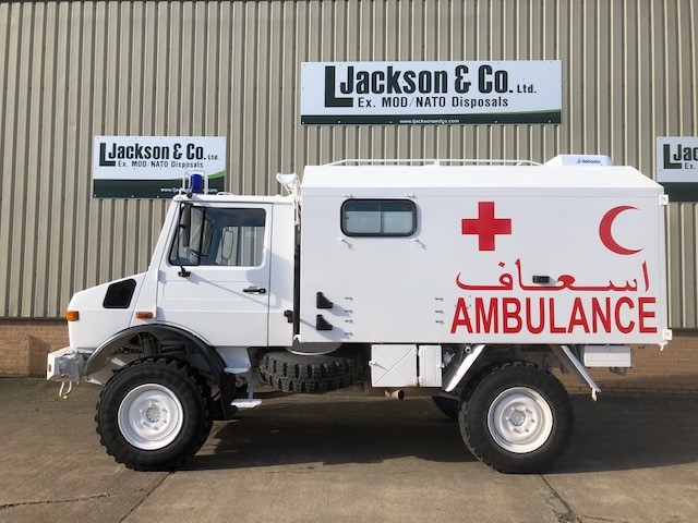 Mercedes Benz Unimog U1300L 4×4 Ambulance
